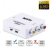 Адаптер HDMI to AV RCA переходник конвертер 720p/1080p Белый