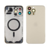 Корпус для Apple iPhone 13 Pro Max Gold (золотистый) с задним стеклом, рамкой и стеклом камеры