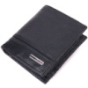 Престижне портмоне для чоловіків з натуральної шкіри 721323 Чорний