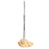 Швабра телескопическая для мытья пола универсальная веревочная швабра с самоотжимом для уборки Желтый HP-35015-13Y