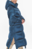 Куртка женская зимняя длинная с капюшоном - 53875 Braggart атлантический цвет