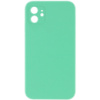 Чохол Silicone Case Square Full Camera Protective (AA) NOLOGO для Apple iPhone 11 (6.1«)