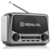 Радіоприймач REAL-EL X-525 Grey (EL121800004)