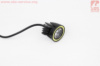 Фара дополнительная светодиодная влагозащитная - LED с ободком (ангельский глаз) с креплением 53мм