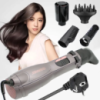 Фен-щітка для волосся з обертанням і 5 насадками GM 4858