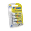 Аккумулятор PKCELL 1.2V AA 1300mAh NiMH Rechargeable Battery, 4 штуки в блистере цена за блистер, Q12