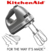 Миксер ручной KitchenAid 5KHM9212ECU серебристый