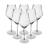 Стеклянные бокалы на ножке набор для вина 6 шт по 550 мл HP96