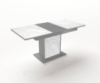 Стол обеденный раскладной Fusion furniture Бостон Серый/Стекло УФ 15 265