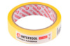 Лента малярная Intertool 25 мм х 20 м желтая (DM-2520) (9 шт.)