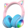 Bluetooth-гарнітура Proove Kids LumiCat (APP) Blue/Pink (HPLC0001AP26)