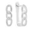 Серебряные серьги CatalogSilver с фианитами (2152569)
