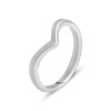 Серебряное кольцо CatalogSilver с без камней, вес изделия 1,47 гр (2002192) 17 размер