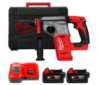 Перфоратор акумуляторний безщітковий SDS-PLUS MILWAUKEE, M18 BLH-502X, 2,3 Дж (зарядний пристрій M12-18 FC, 2 акумулятори М18 В5