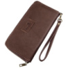 Чоловічий горизонтальний шкіряний клатч 719121 Коричневий