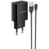 Зарядний пристрій Borofone BA53A Powerway (2USB/2.1A) + Lightning Чорний - купити в SmartEra.ua