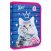 Пенал твердый одинарный с клапаном YES HP-03 Cats 533332 3х13х21 см