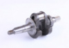 Коленвал м/б 168F/170F (6,5/7Hp) (под шлицы) (c шестернями) для двигателя с понижающим редуктором AMG