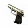 Пистолет стартовый Ekol LADY (7+1, сатин/позолота)