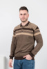Чоловічий коричневий светр