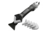 Шпатель-скребок для герметика Intertool 3 x 6 x 10 x 13 x 17R 3в1 (KT-2002)