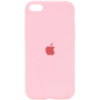 Чохол Silicone Case Full Protective (AA) Для Apple iPhone SE (2020) (Рожевий / Peach) - купити в SmartEra.ua