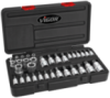 Набор торцевых головок 1/4«,3/8»,1/2«, E - TORX, 34 пр., VIGOR, V1781
