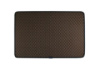 EVA килимок придверний EVAtech Home 60x40 см ромб коричневий чорний кант