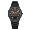 Чоловічий годинник Curren 8456 Black-Black з мінеральним склом та сталевим корпусом