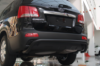 Задняя дуга AK007 Черная (нерж. сталь) для Kia Sorento II XM 2009-2014 гг