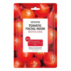 Тканинна маска з томатом для відновлення шкіри MOOYAM Tomato Facial Mask Revitalizing