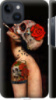 Чехол на Iphone • Девушка в маске черепа 853m-2648