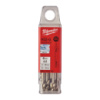 Свердло по металу HSS-G MILWAUKEE, DIN 1412 C, діаметр 4,5х58х16мм, двостороннє, (10шт), пластикова коробка