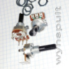резистор змінний R161 10K B10K B103 25mm півциліндр 3pin потенціометр