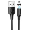 Кабель заряджання Apple Borofone BX41 Amiable USB to Lightning (1m) Чорний - купити в SmartEra.ua