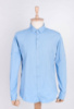 Чоловіча класична блакитна сорочка
