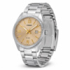 Чоловічий годинник Casio MTP-1302DD-9A з бежевим циферблатом та металевим браслетом