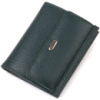 Вместительный кошелек для женщин среднего размера из натуральной кожи флотар CANPELLINI 21812 Зеленый