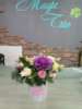 Купити квіти, букет в стакані з доставкою на замовлення Ⓜ️ Оболонь Київ ⭐