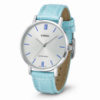 Жіночий годинник Casio LTP-VT01L-7B3 — Класична модель з синім шкіряним ремінцем та мінеральним склом