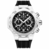Чоловічий годинник Pagani Design PD-YS032 Silver-White-Black Rubber з сапфіровим склом та механізмом Seiko