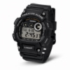 Чоловічий годинник Casio W-735H-1A спортивний з водозахистом 10 ATM та електронною індикацією