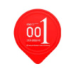 Ультратонкі презервативи Olo 0,01 RED 3 шт.