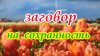 ЗАГОВОР НА СОХРАННОСТЬ