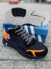Мужские кроссовки Adidas Jogger Black Orange (Черный)