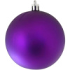 Игрушка на елку YES 973189 8 см матовая фиолетовая