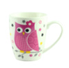 Чашка «Сова», червона