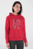 Жіноче червоне худі з написом