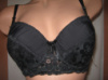 Бюстгальтер Ana Sweeney чашка В на поролоні з коректором чорний