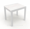 Стол обеденный раскладной Fusion furniture Слайдер 1000 Белый/Аляска WL
